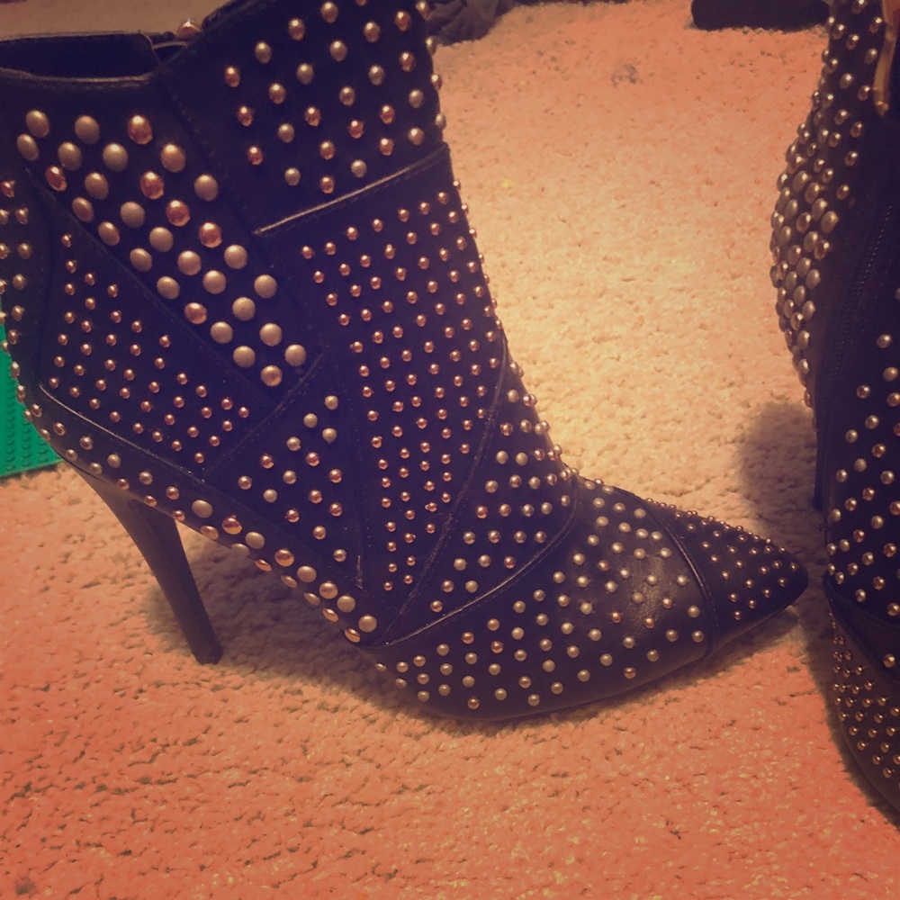 Black booties